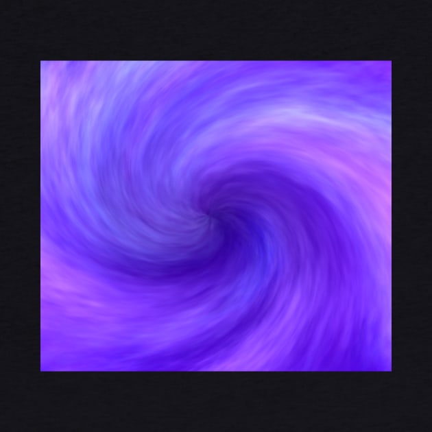 Purple Galaxy Wind Vortex by Art by Deborah Camp